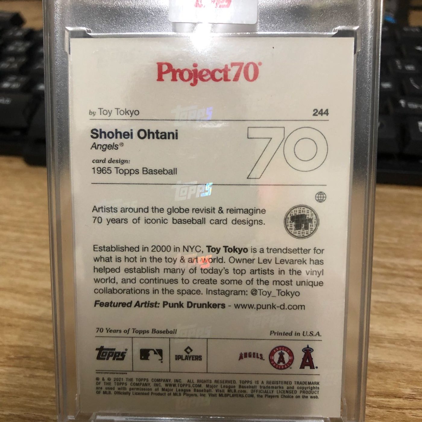 Topps Project70® Card 244 Shohei Ohtani 大谷翔平Project 70 | Yahoo