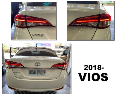 小亞車燈＊全新 VIOS 2018 2019 2020 年 LED光條 內側 尾燈 正廠 一顆3000