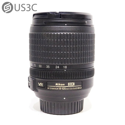 【US3C-青海店】【一元起標】尼康 Nikon AF-S DX 18-105mm F3.5-5.6 G ED VR 單眼鏡頭 3級防震 二手鏡頭