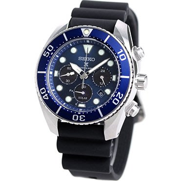 預購 SEIKO SBDL063 精工錶 機械錶 PROSPEX 44mm 太陽能 潛水錶 藍面盤 藍橡膠錶帶 男錶女錶