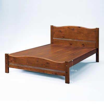 【在地人傢俱】23 歡樂購-瑪格實木3.5尺單人床台/床架~四分床板 KH110-1