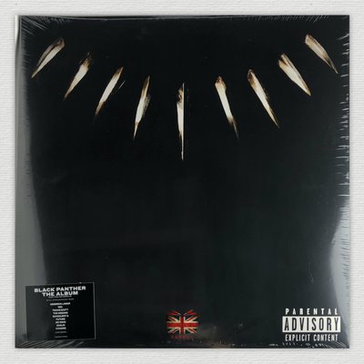 [英倫黑膠唱片Vinyl LP] 黑豹 / 電影原聲帶 Black Panther 2LP