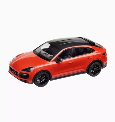 《新品》保時捷德國生產原版Cayenne  S Coupe 紅色限量版1/18模型車