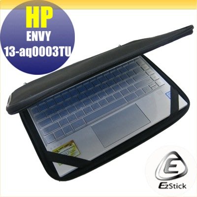 【Ezstick】HP Envy 13-aq0002TU 三合一超值防震包組 筆電包 組 (12W-S)