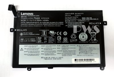 【全新 原廠 聯想 Lenovo ThinkPad E470 E470C E475 電池】01AV412 01AV413