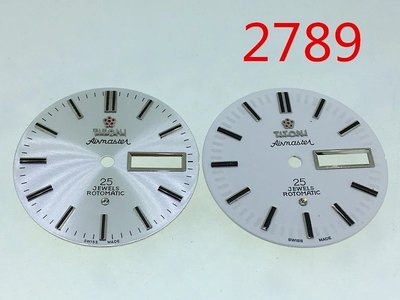 梅花錶盤手錶字面裝2789-2227機芯直徑28.5mm爪細