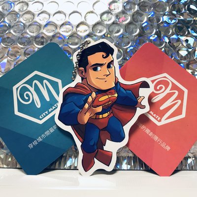 悠遊伴旅 - DC英雄系列 - 超人造型悠遊卡 一卡通 iCash2.0 禮贈品 交換禮物 生日 情人 聖誕 跨年