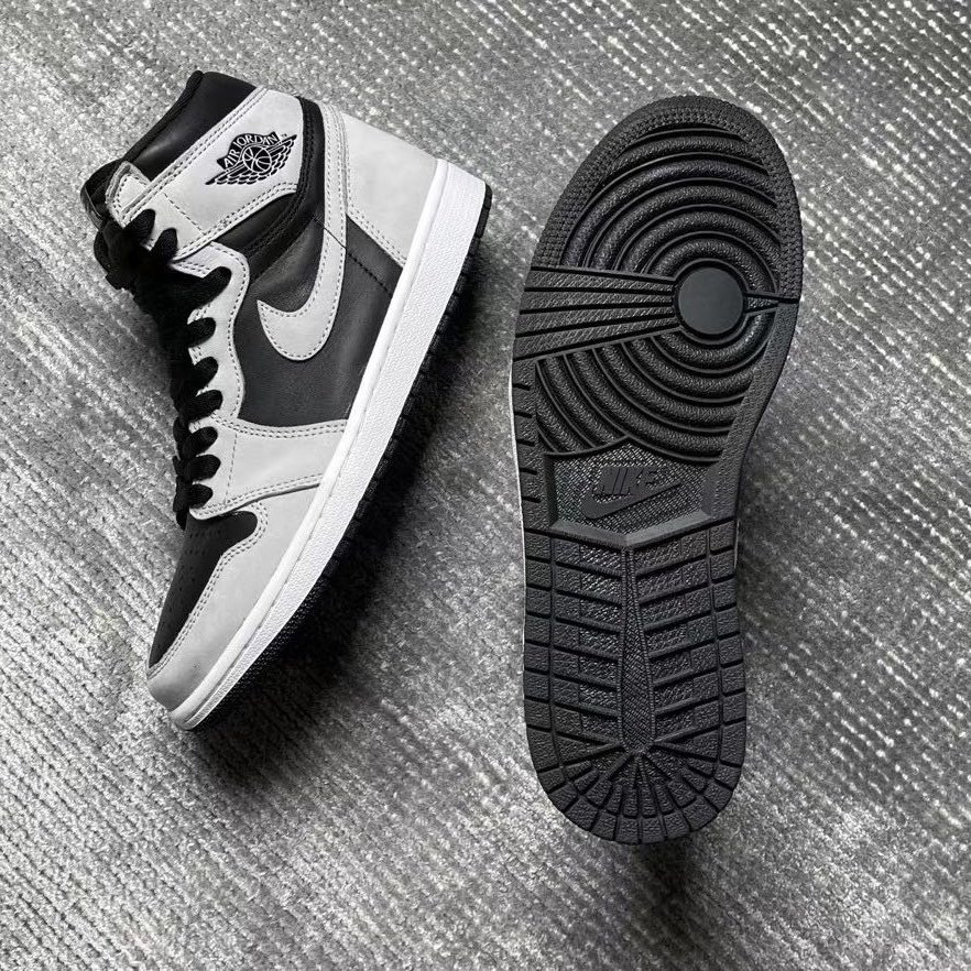 Air Jordan 1「Shadow 2.0」 黑灰影子2.0 男款555088-035 尺寸26～30