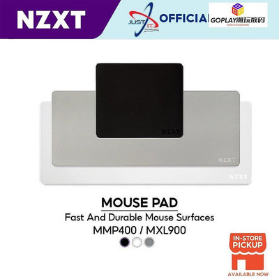 Nzxt MMP400 / MXL900 鼠標墊 - 白色 / 黑色 / 灰色-G-OPLAY潮玩數碼