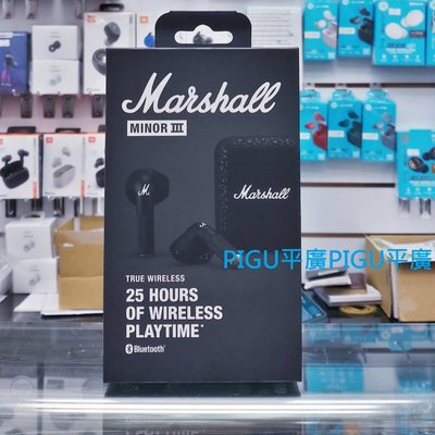 平廣 送袋 Marshall Minor III 藍芽耳機 第3代 lll 3 3代 正公司貨保 另售喇叭 派聲美 JLAB