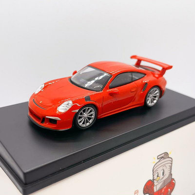 1/64 Spark 保時捷 911 GT3 RS Porsche Sparky 橘 991 2016