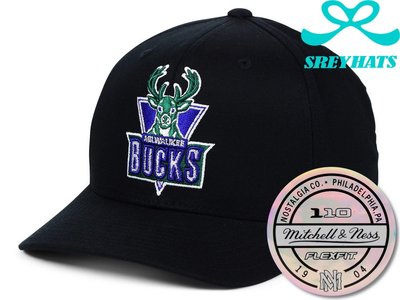 [SREY帽屋]預購＊Mitchell&Ness NBA HWC 密爾瓦基公鹿 復古隊徽LOGO 棒球帽 老帽 美國進口