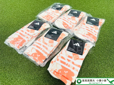 [小鷹小舖] Adidas Golf Socks HS5540 愛迪達高爾夫休閒女中筒襪加厚設計透氣結構 '23 NEW