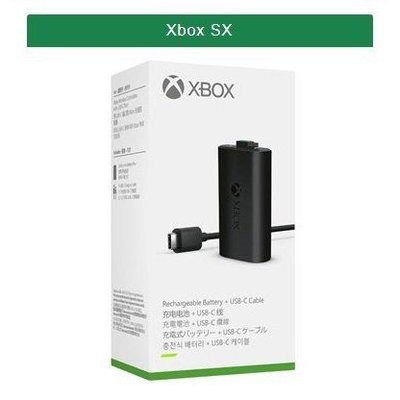 XBOX SERIES S / X 手把 同步充電套件組 充電電池 + USB-C 微軟 原廠 平行輸入【台中大眾電玩】