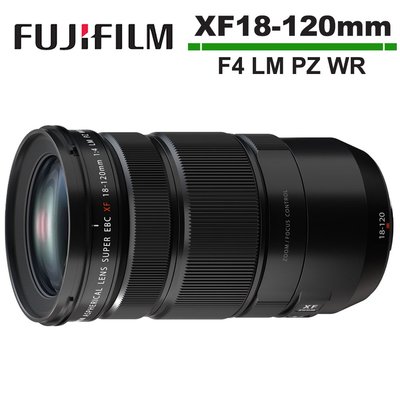 《WL數碼達人》FUJIFILM 富士 XF 18-120mm F4 LM PZ WR 鏡頭 公司貨
