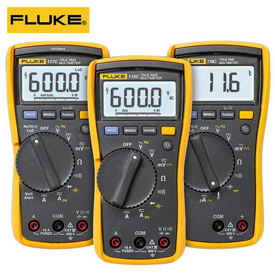 新品FLUKE福祿克萬用表F115C/116C/F117C/F179C數字高精度真有效值