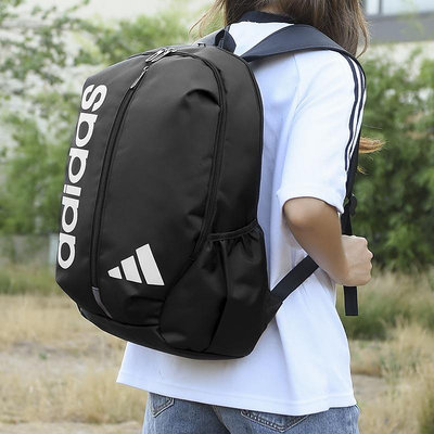 Adidas 阿迪達斯雙肩包 電腦包 大容量旅行背包 休閒運動雙肩包 學生書包 經典款