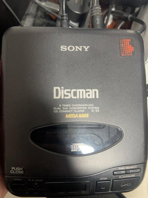 sony 索尼D-33 CD隨身聽walkman discm49563