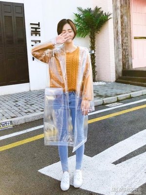 熱賣中 韓國時尚女透明雨衣成人徒步戶外旅行釣魚雨披男性