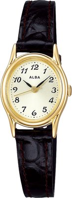日本正版 SEIKO 精工 ALBA AIHK002 手錶 女錶 皮革錶帶 日本代購