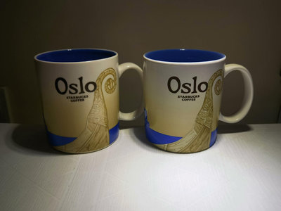 奧斯陸 星巴克 典藏 icon 挪威 城市杯 馬克杯 咖啡杯