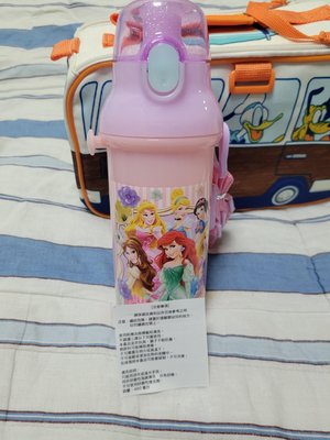 香港迪士尼樂園購回 迪士尼公主 小美人魚系列 水壺 480ml 多款可選 全新 兒童水壺