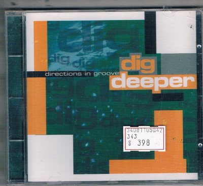 西洋CD-Directions in Groove : Deeper(5186092)全新/免競標