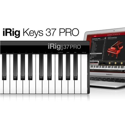 ☆唐尼樂器︵☆免運公司貨 IK iRig Keys 37 Pro 37鍵 PC MAC USB MIDI 主控鍵盤