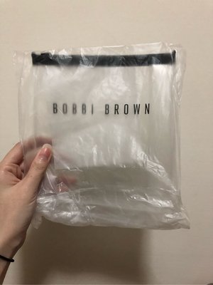 全新未拆封 BOBBI BROWN 透明夾鏈 隨身包 小物包 萬用收納包 飾品 化妝鏡 衛生棉 化妝棉（BBS10）