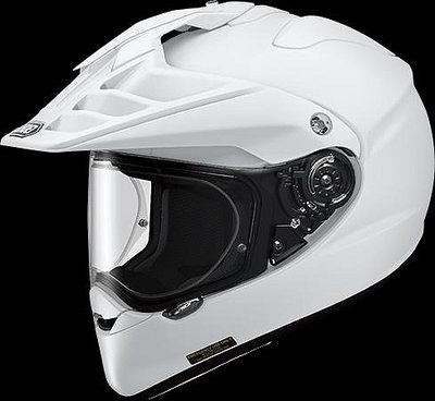SHOEI HORNET ADV WHITE 白 越野帽 多功能 全罩 安全帽 台灣代理公司貨 耀瑪騎士機車部品