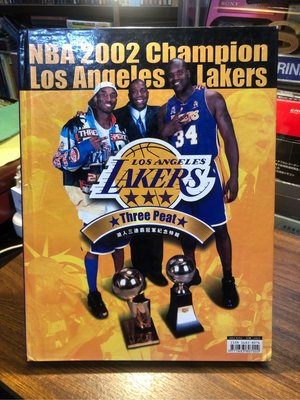 [二手運動書］NBA2002 湖人三連霸冠軍紀念特輯 書