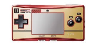 GBA　日本任天堂CLUB 限定特典　GameBoy Micro (GBM) 紅白機限定機 2P面版 　純日版 絕版新品
