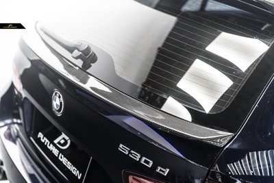 【政銓企業有限公司】BMW F11 520 528 535 專用 抽真空 碳纖維 卡夢 中尾翼 中導流 免費安裝  現貨