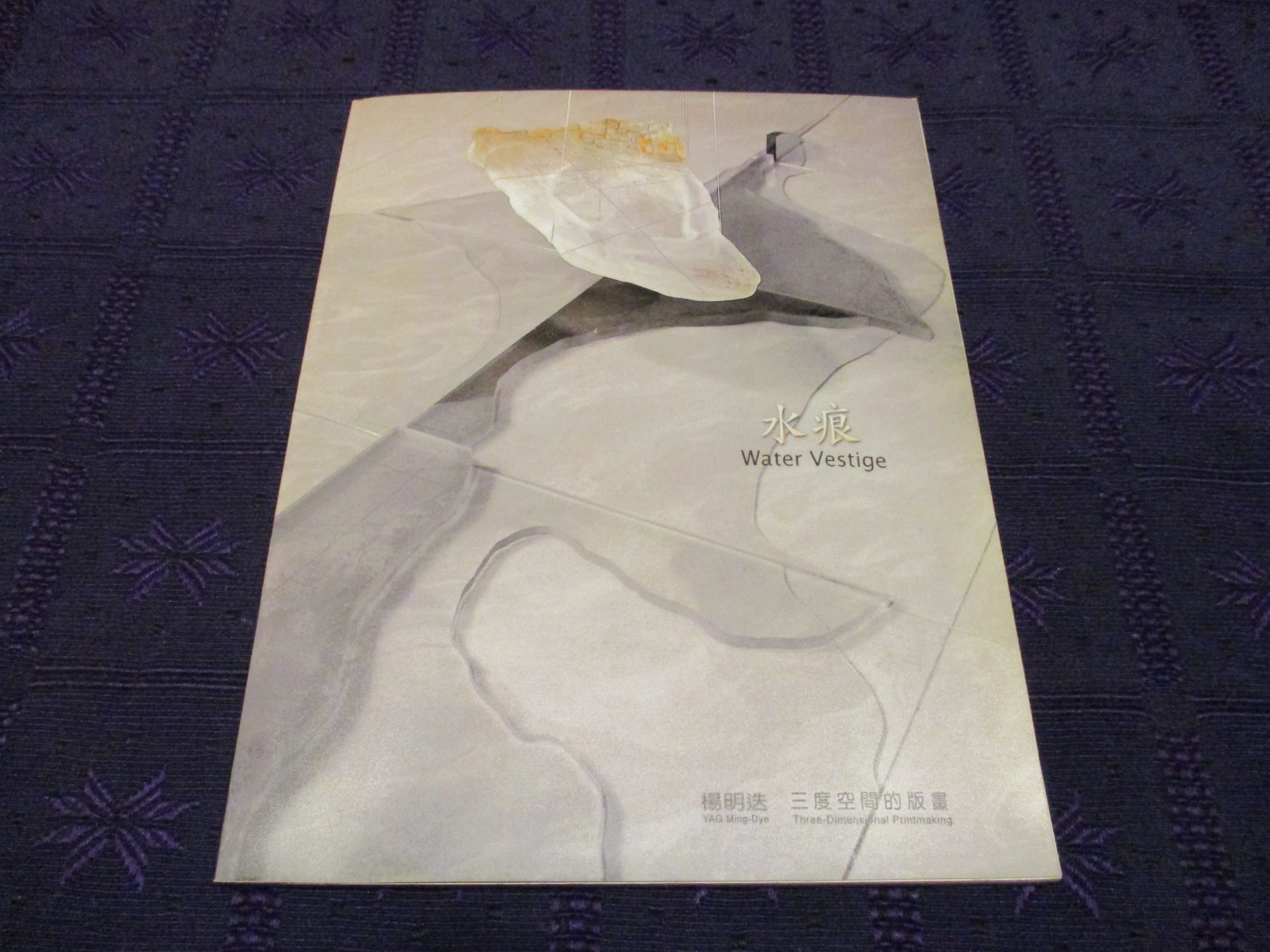 三米藝術二手書店 水痕 楊明迭三度空間的版畫 09年國立台灣藝術大學真善美藝廊個展 Yahoo奇摩拍賣