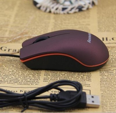 下殺 滑鼠 聯想華碩通用有線滑鼠 USB筆記本電腦臺式機辦公家用女生小手滑鼠