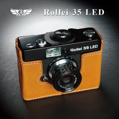 【台灣TP】真皮 適用於 Rollei 35LED 35 LED 相機底座 相機包 皮套