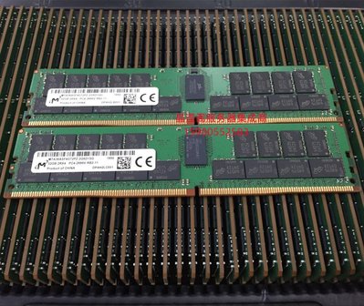鎂光 32G DDR4 2666 2RX4 PC4-2666V ECC REG RDIMM 伺服器記憶體
