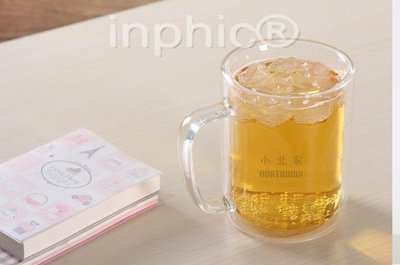 INPHIC-耐熱玻璃雙層杯子 600ml特大款水杯 玻璃啤酒杯