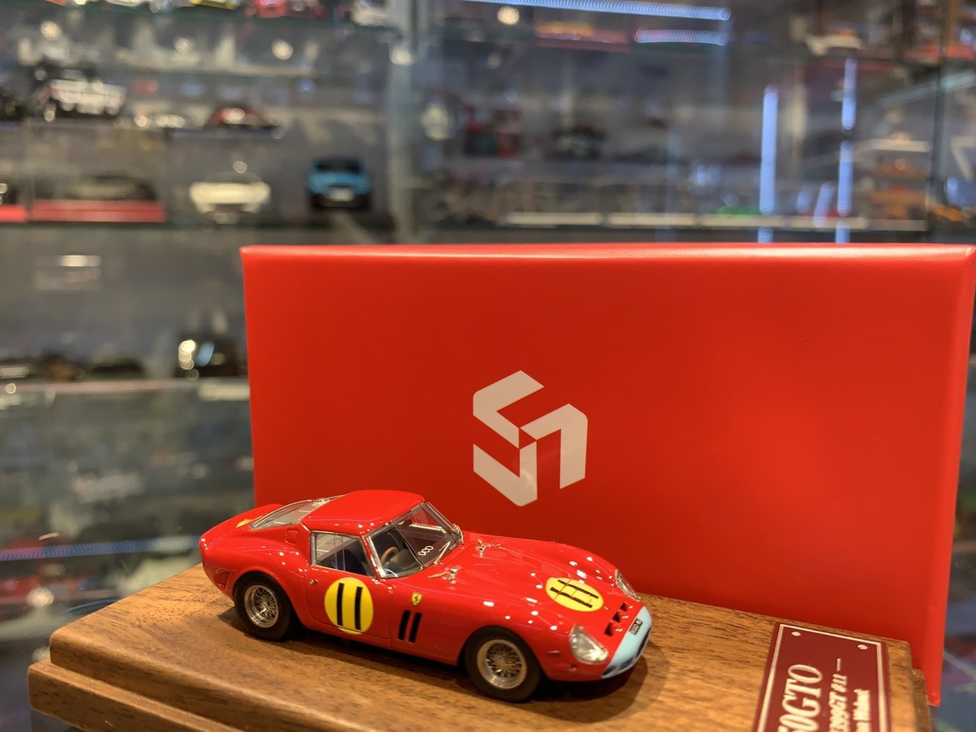 吉華科技@ 1/64 SCM Ferrari 250 GTO S/N 4399 GT #11 (樹酯車