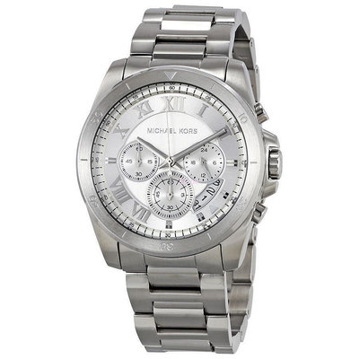 熱賣精選現貨促銷 美國代購Michael Kors MK8562 男錶 MK 不鏽鋼三眼計時手錶 流行腕錶  美國 明星同款