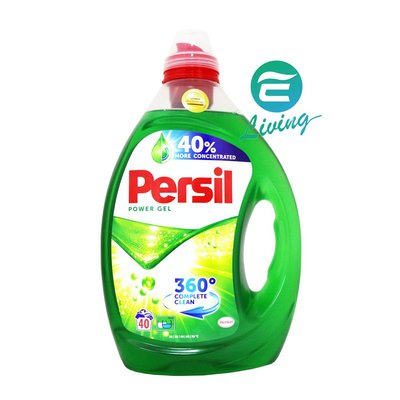 【易油網】【缺貨】Persil 高效能洗衣精40杯 綠色 2L 強力洗淨 凝露 超商限購二罐