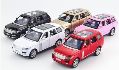 「車苑模型」萬寶  Land Rover 路虎攬勝 聲光迴力