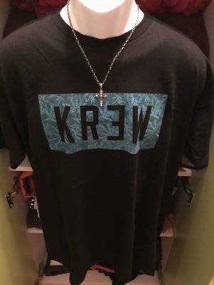 [G-Monster] KREW KR3W 大麻葉元素 正品 美式街頭潮流 二手潮牌潮T 非supreme obey
