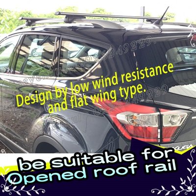 FORD KUGA 車款鋁合金低風阻水滴型車頂行李架橫桿 DW-01...100％MIT+ARTC