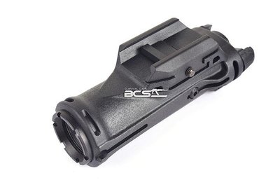 【BCS武器空間】XH15風格 強光 戰術手電筒 戰術槍燈 黑色 生存遊戲-CHB093
