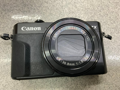 [保固一年][高雄明豐] 95新 公司貨 Canon G7XII 數位相機 便宜賣 G9 G7x [E0202]