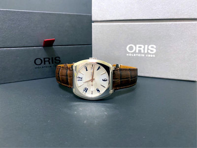 已交流全新ORIS  FRANK SINATRA SMALL SECOND, DATE機械錶