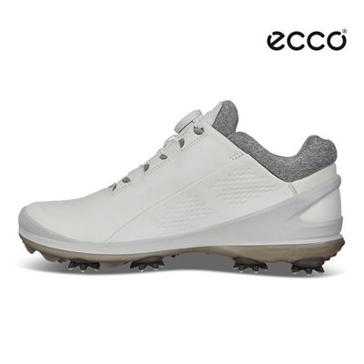 全館免運 正品ECCO愛步高爾夫球鞋男士健步混合3系列BOA鎖扣有釘運動鞋22款 可開發票