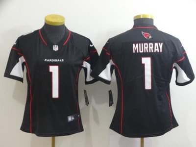 NFL橄欖球衣 Arizona Cardinals 紅雀隊 #1 MURRAY 短袖套衫女款 ainimkin
