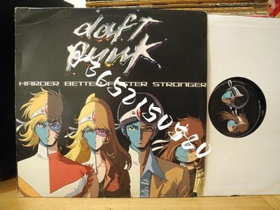DAFT PUNK HARDER BETTER FASTER STRONGER EP 三首 2001 LP黑膠
